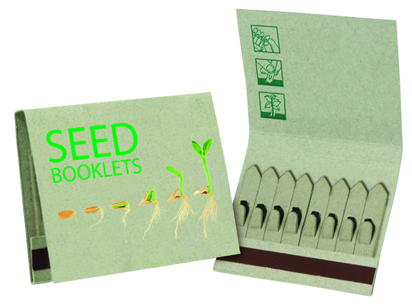 Seed booklet, 55 x 70 mm Content 1 x 8 pieces